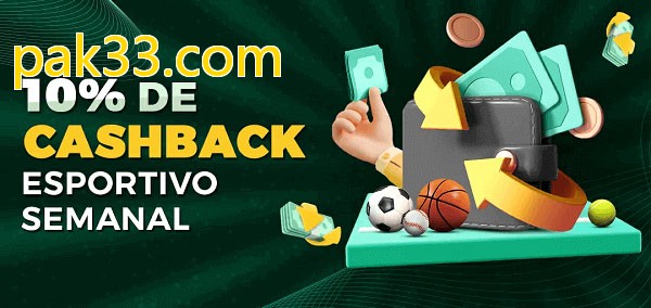 10% de bônus de cashback na pak33.com